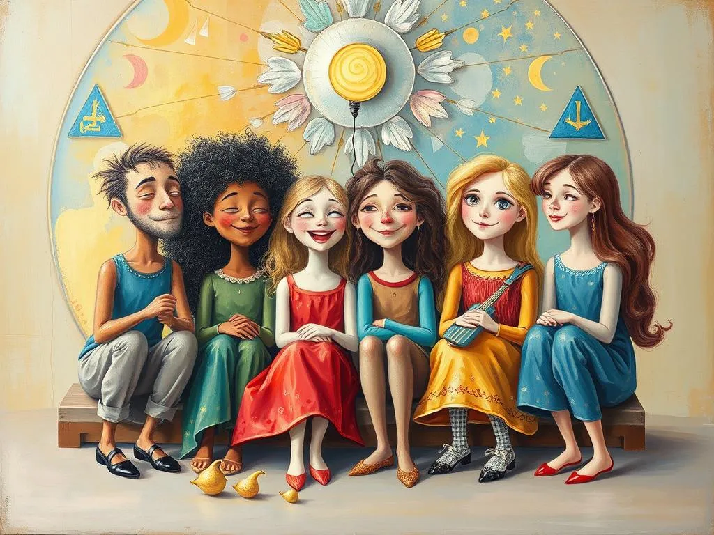 group of people dream symbolism