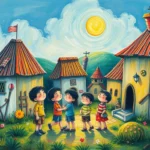 group of village boys dream symbol