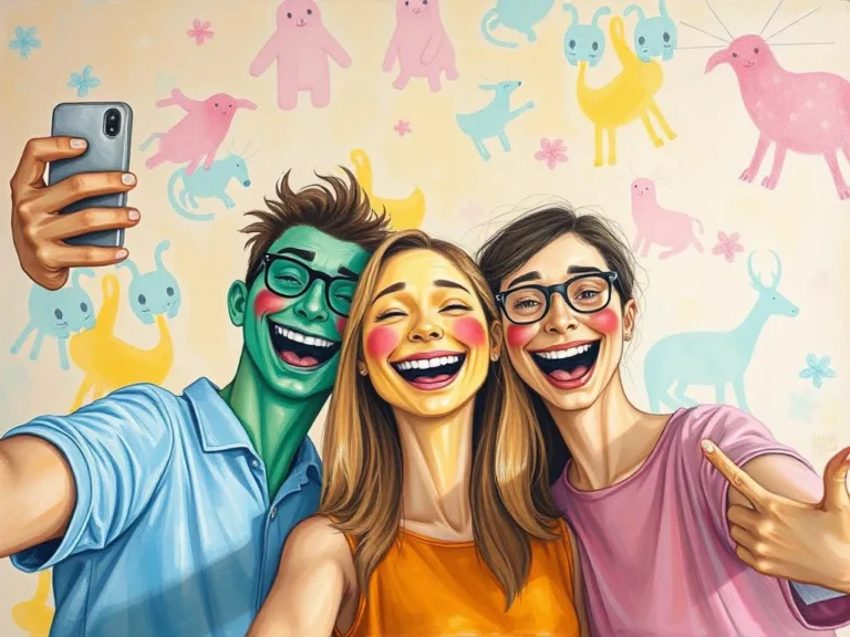 Group Selfie Dream Symbolism