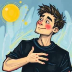guy in black shirt dream meaning