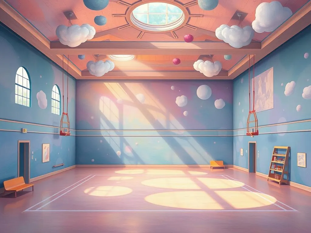 gymnasium in dreams