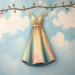 hanging dress in dreams