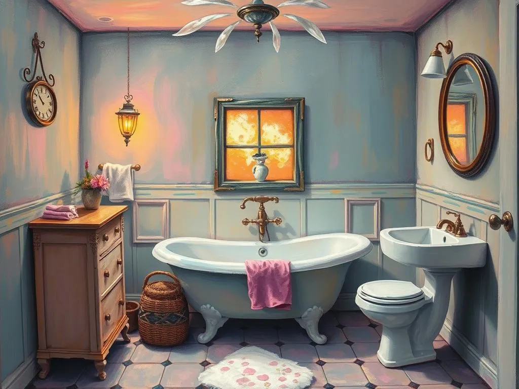 haunted bathroom dream meaning