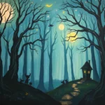 haunted forest dream meaning