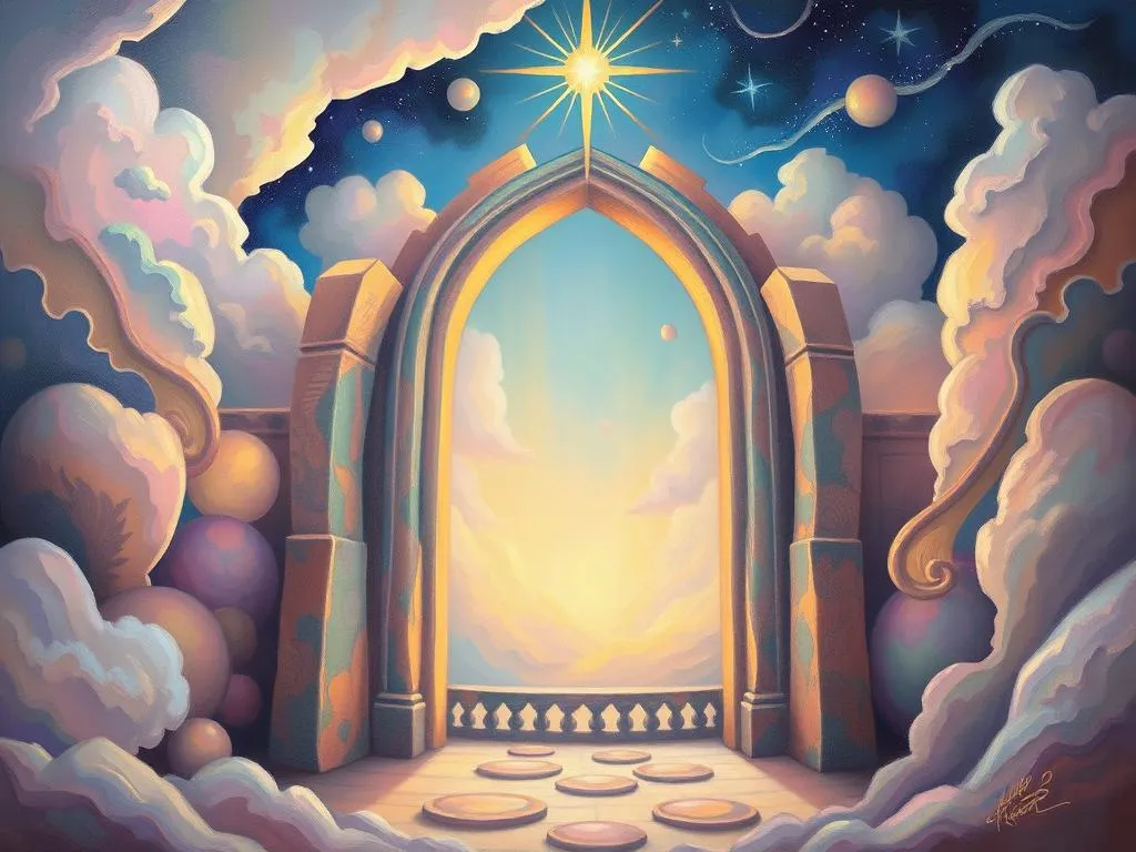 heavenly gates dream symbolism gods place