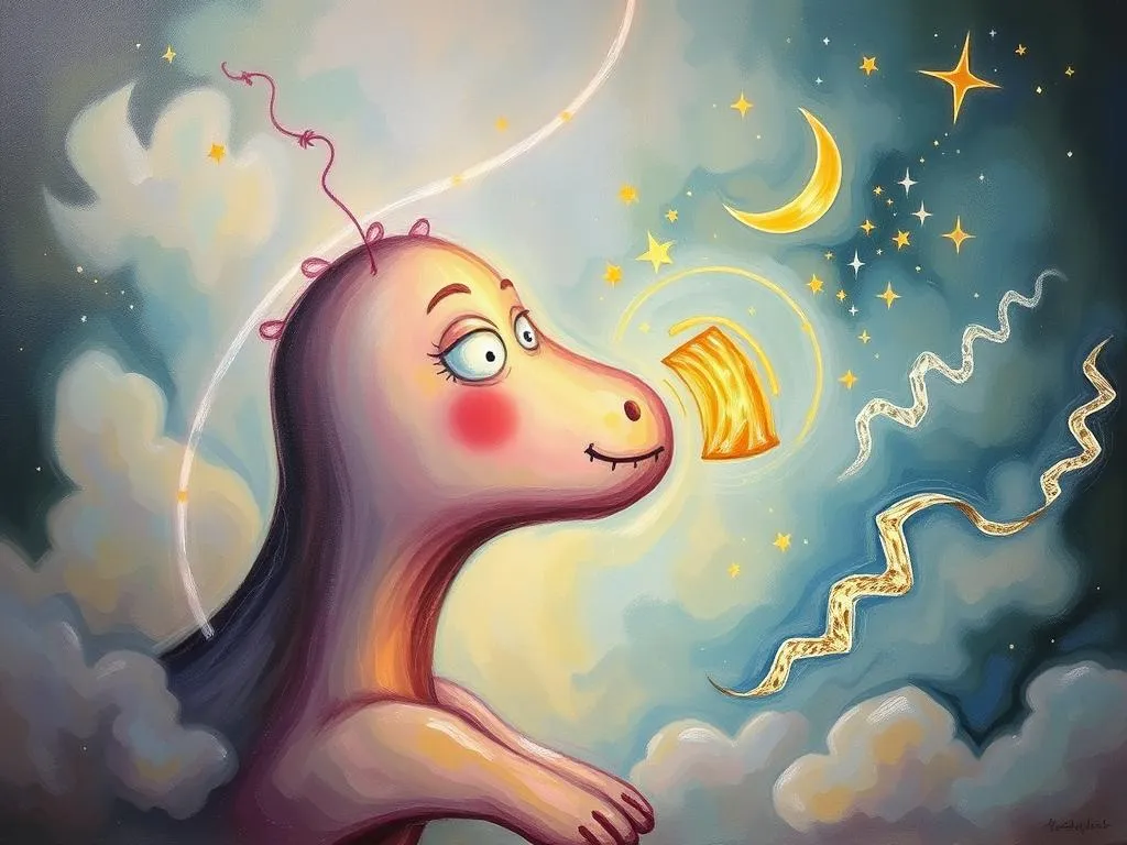 heavy light dream symbolism