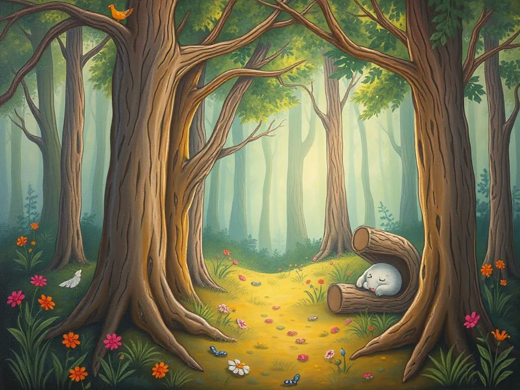 hidden behind a forest dream interpretation