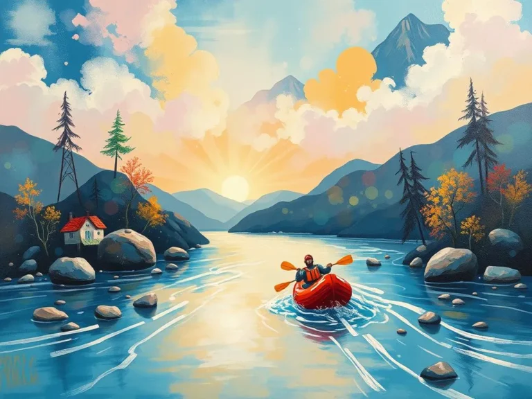 Hidden Meaning Dreaming River Rafting