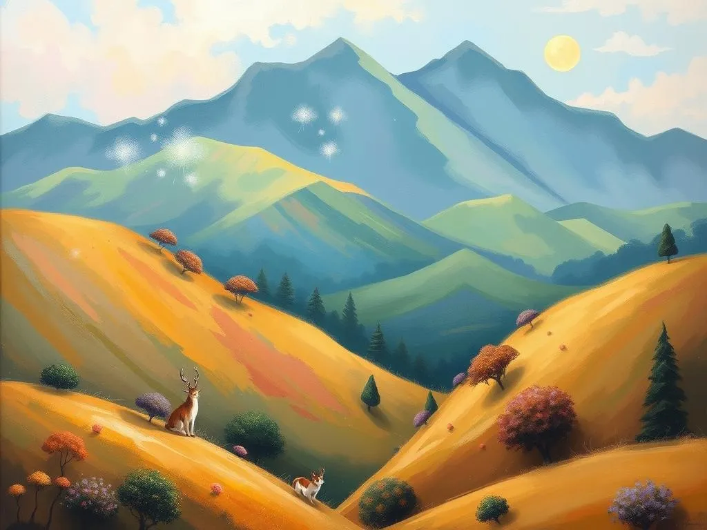 hilly place dream meaning
