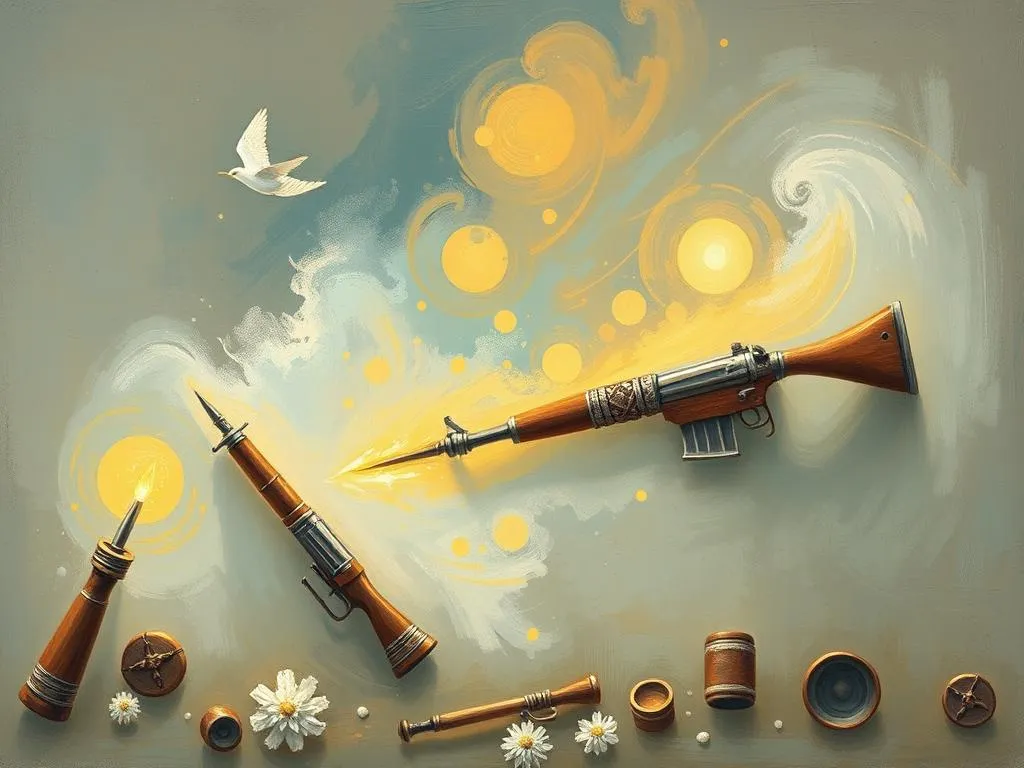 historic weapons as dream symbols