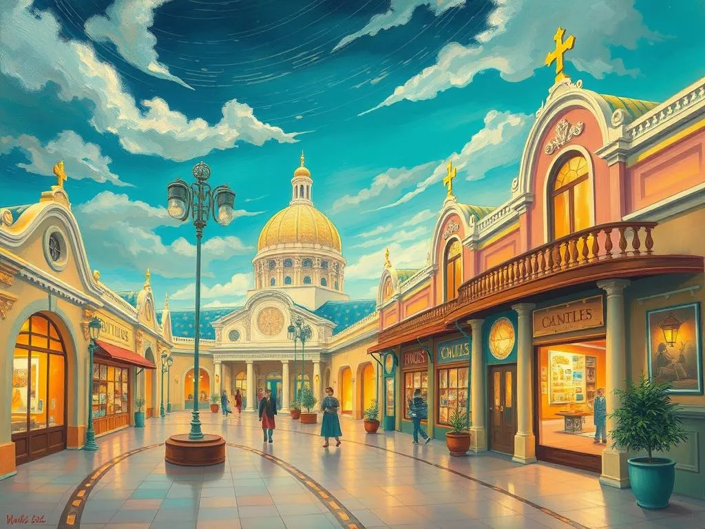 historical malls in dreams