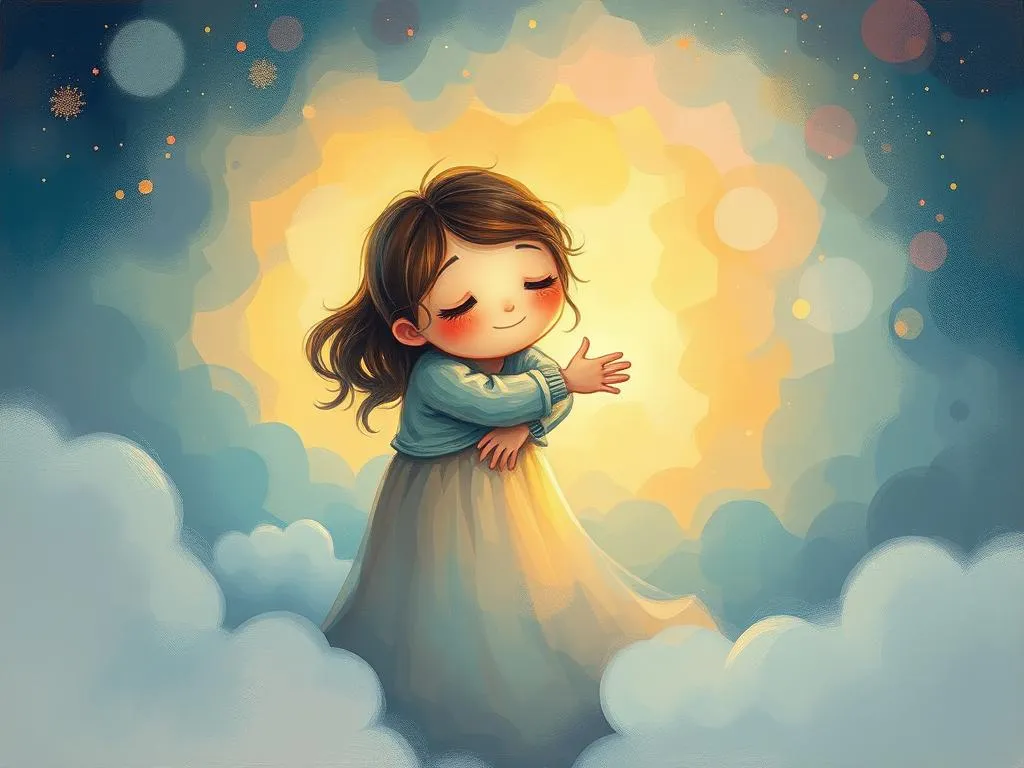 hugging someone in a dream
