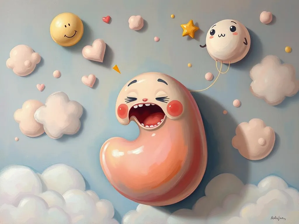 inflated stomach dream interpretation