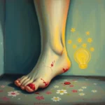 injured foot dream meaning hidden dangers and caution