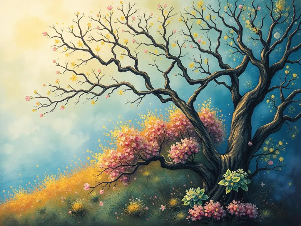 interpreting dreams tree branches bushes