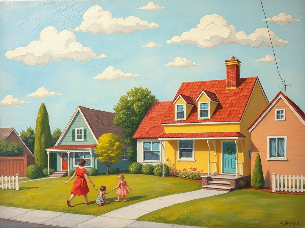 interpreting suburban family houses dream symbolism