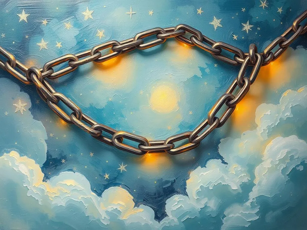 iron chains in dreams