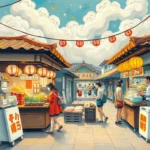 japanese food stalls dream symbolism