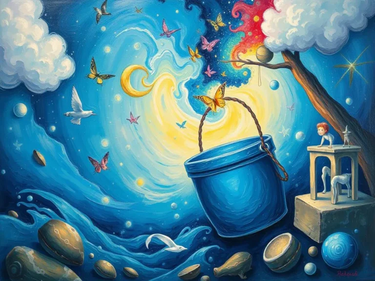 Journey to the Depths of Dreams: Symbolism of the Blue Bucket