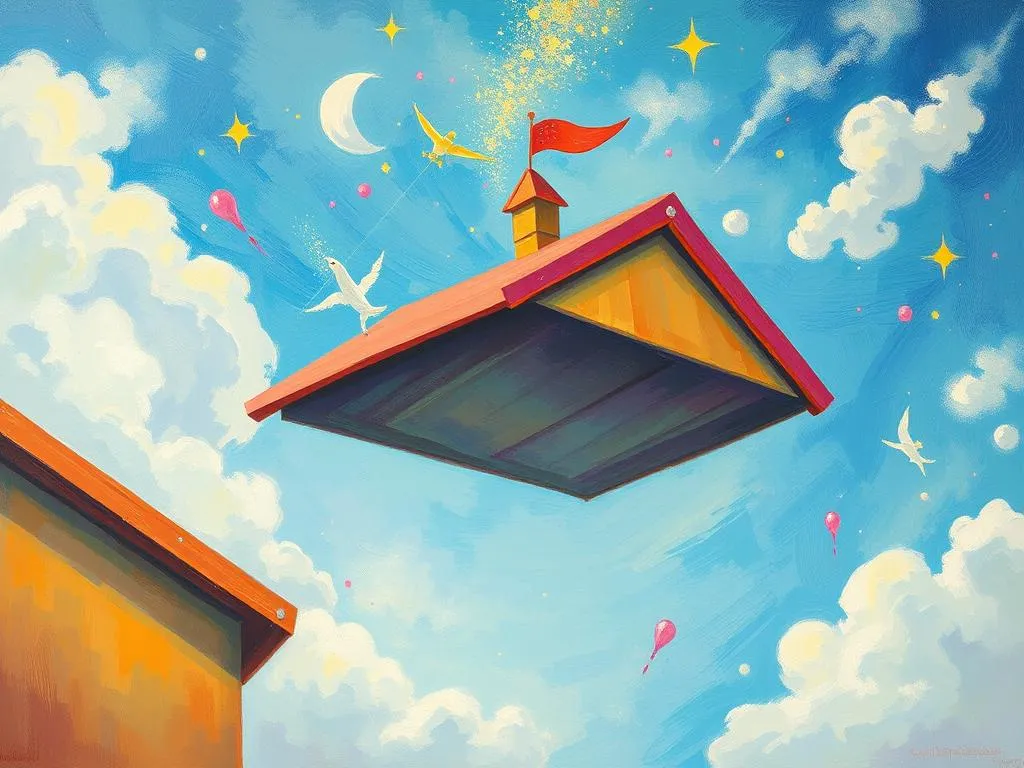 jumping off the roof dream symbolism