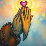 kissing hands dream symbol