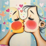 kissing on cheek dream meaning