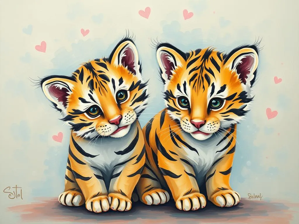 kittens size tiger cubs dream symbol