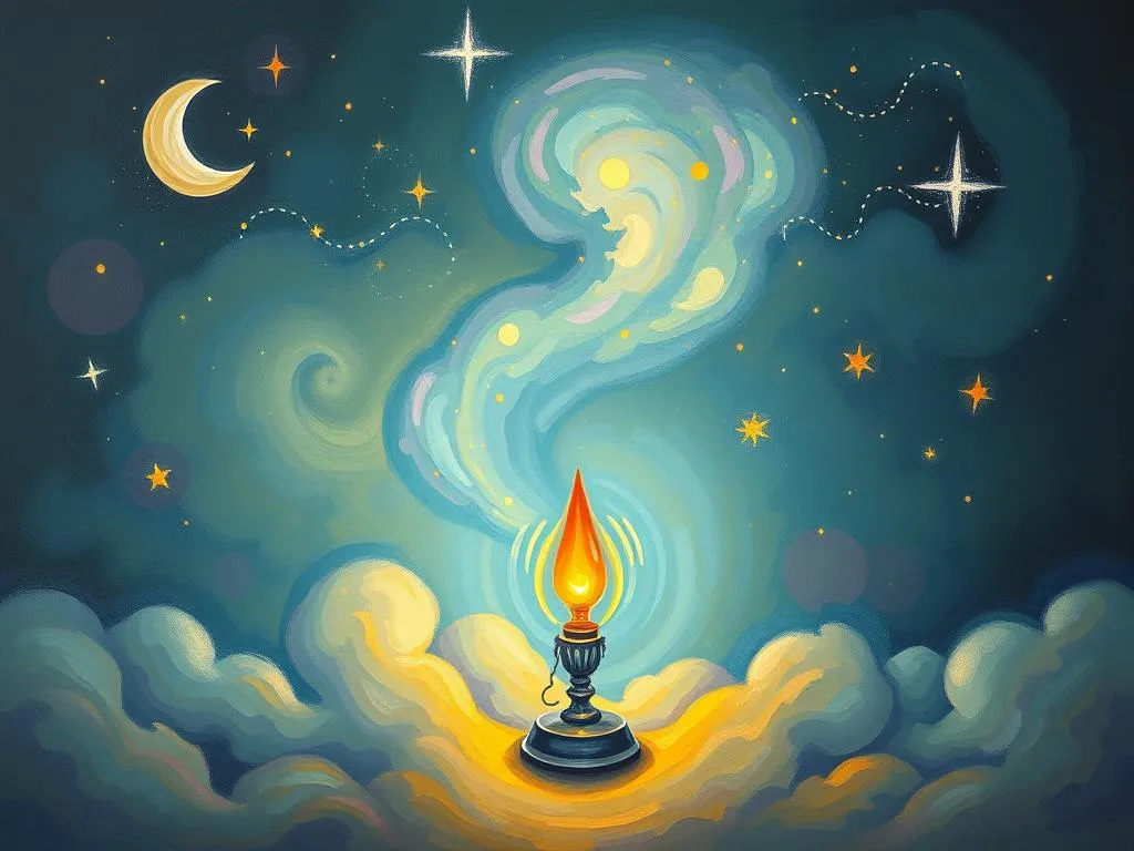 lamp in dreams what do they symbolize
