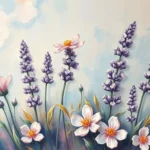 lavender colored flowers in dreams