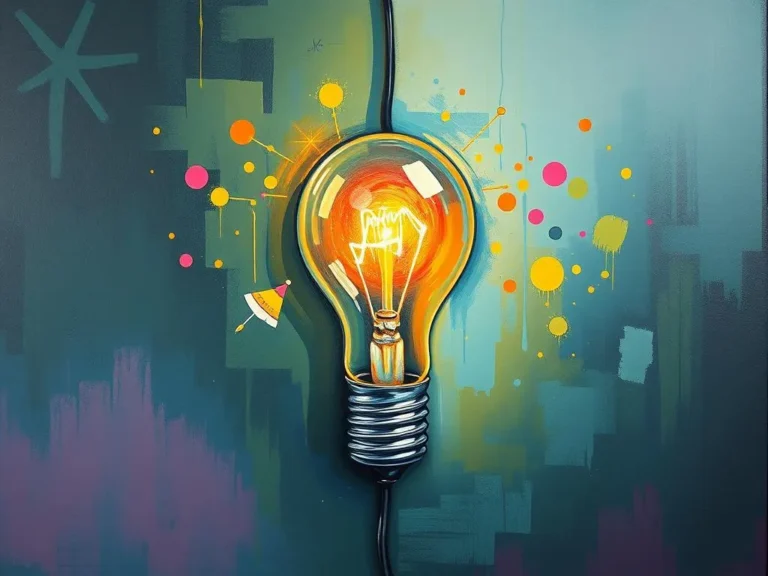Led Bulb Dream Meaning Illumination Insight Progress