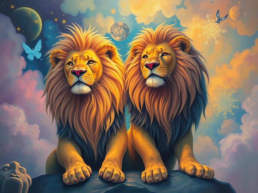 lions in dreams unveiling their majestic symbolism