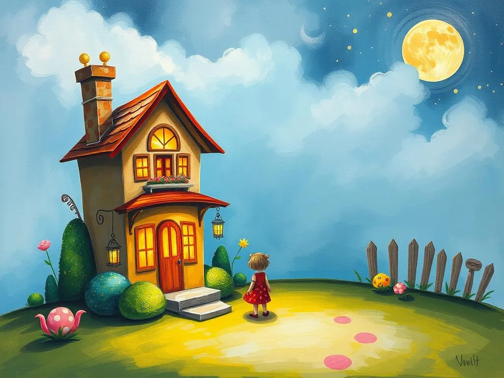 little visitor decoding symbolism kid front house dreams