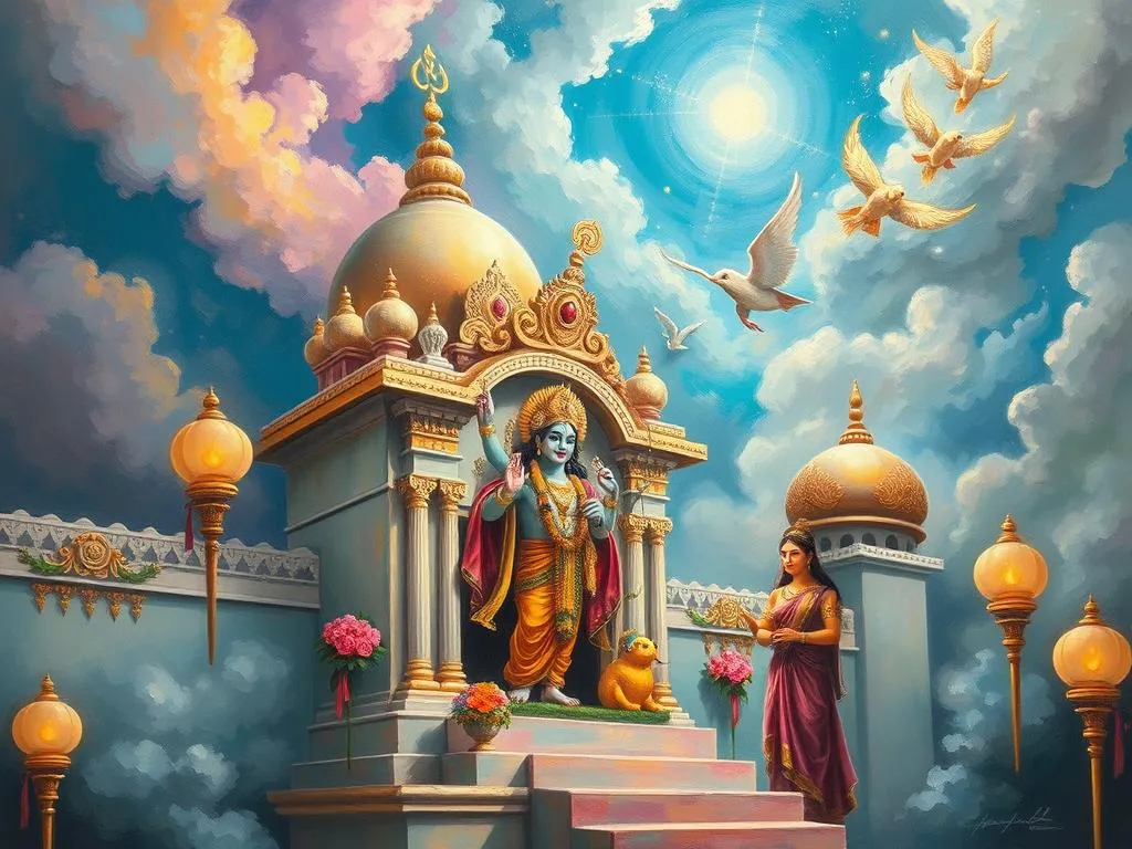 lord krishna temple dream symbolism unveiling the divine messengers