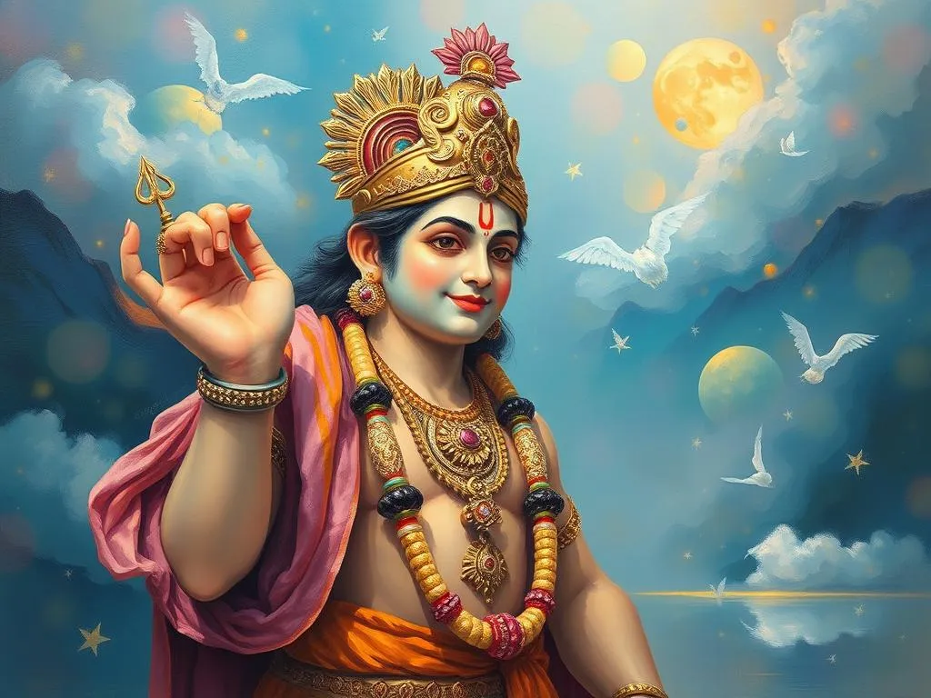 lord krishnas attire in dreams