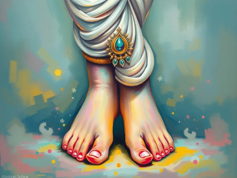 Lord Krishna’s Feet Dream Meaning Symbolism