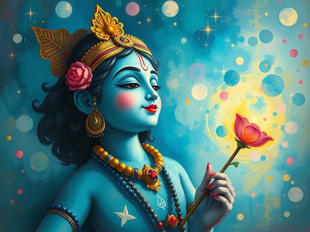 lord sri krishna dream symbolism