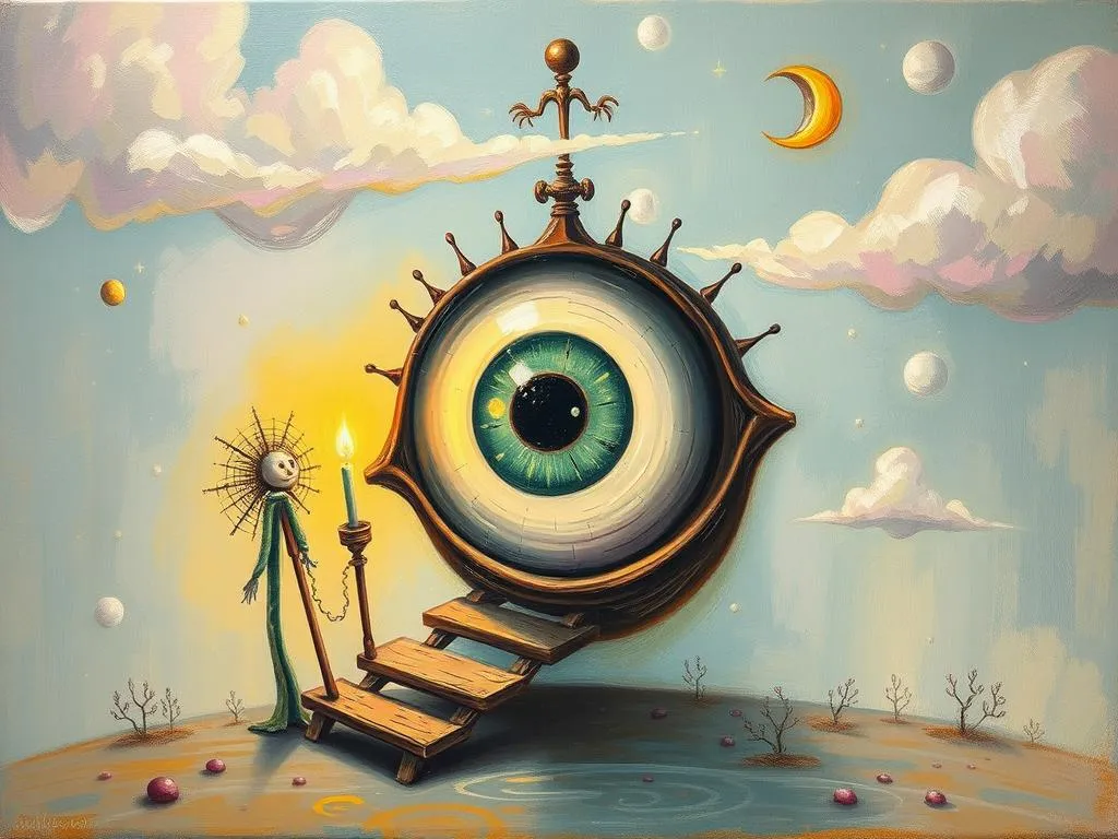 lost eye sight dream symbolism