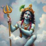 lover attired as lord krishna in dreams