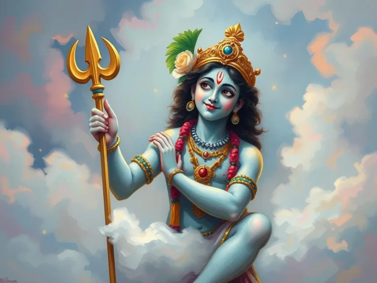 Lover Attired as Lord Krishna in Dreams