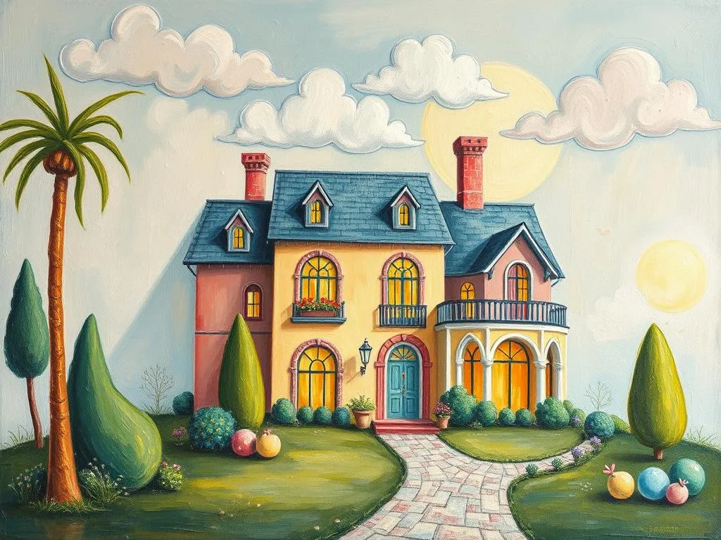 luxury homes dream symbol