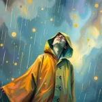 man in raincoat dream symbolism