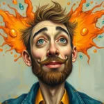 man with orange oil dream symbolism