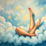 massaging legs in dream