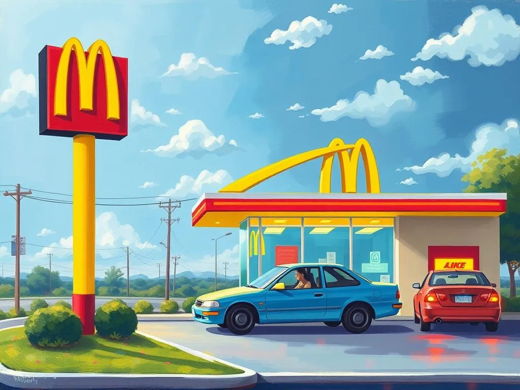 mcdonalds drive through dream meaning