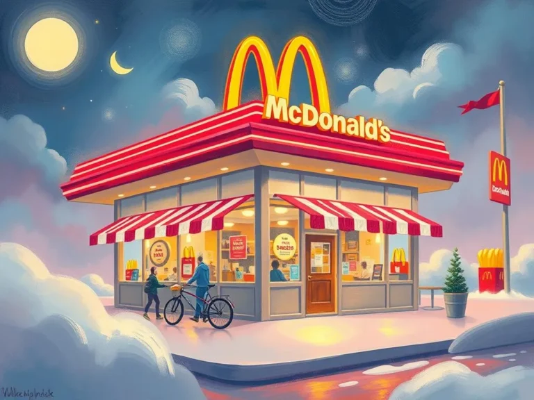 McDonald’s in Dreams: A Fast Food Journey Through Your Subconscious