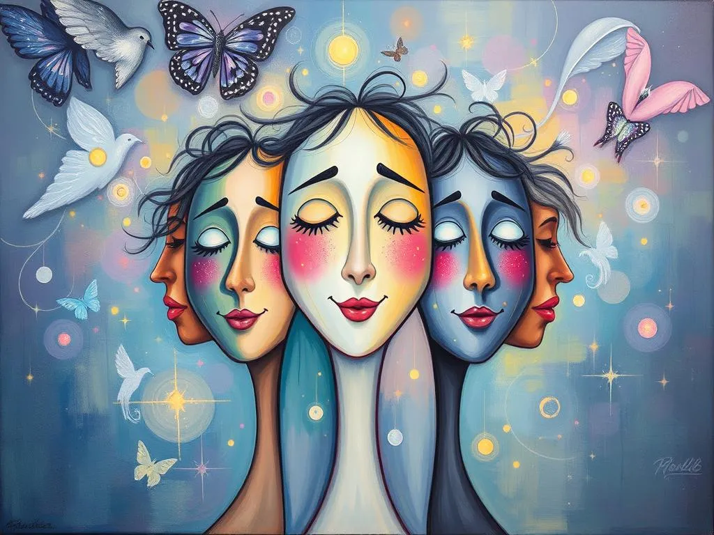 meaning behind seeing five faces in your dream