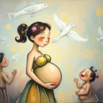 meaning behind seeing someone pregnant
