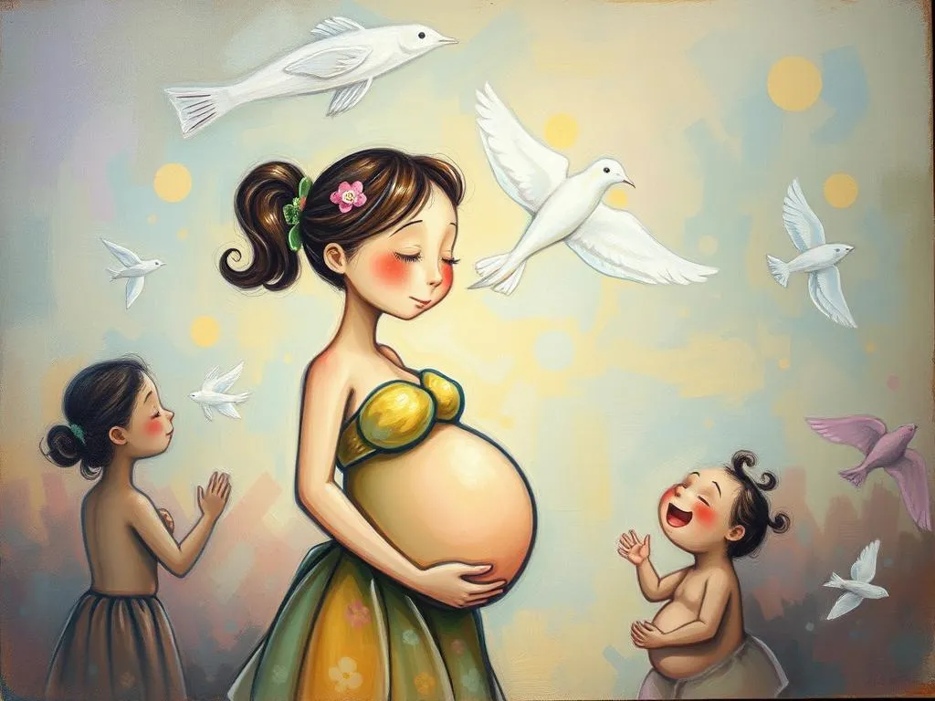meaning behind seeing someone pregnant