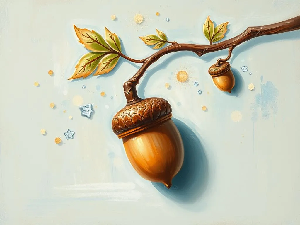 meaning of dreaming about acorns