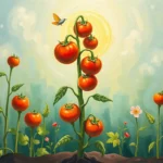 meaning of tall tomato plant dreams
